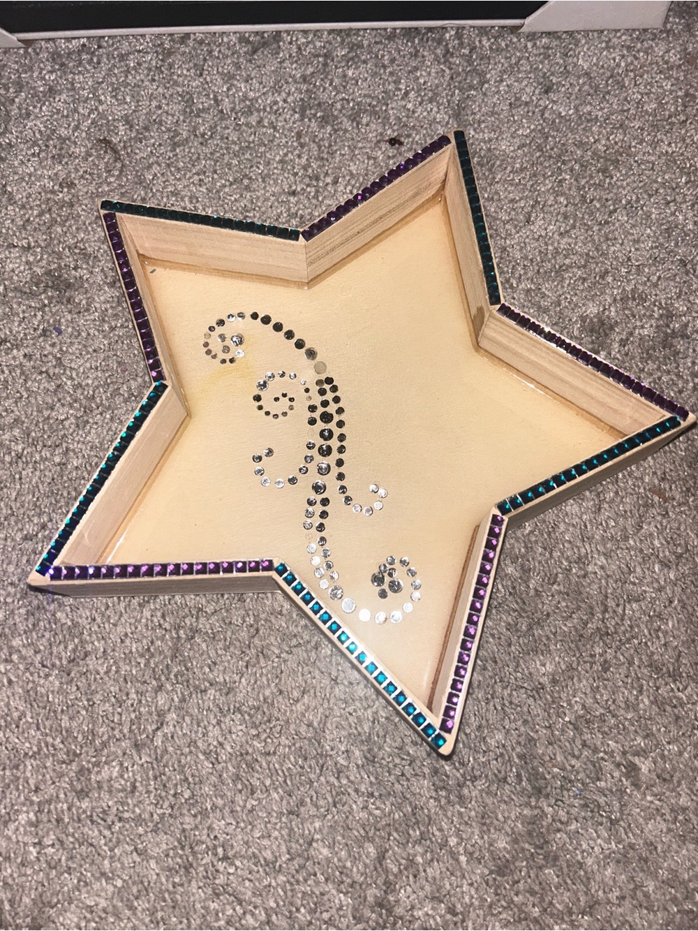 Trinket dish star shaped